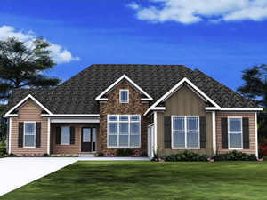 Kensington B Floor Plan | New Home Construction Senoia, GA, GA | David Lindsey Homes