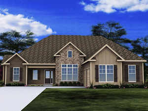 Kingsport B Floor Plan | New Home Construction Senoia, GA, GA | David Lindsey Homes