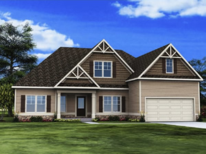 Savannah B Floor Plan | New Home Construction Senoia, GA, GA | David Lindsey Homes