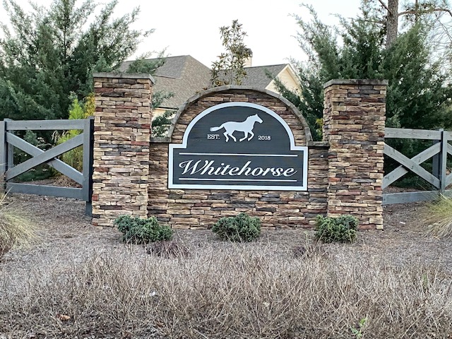 Whitehorse Entrance Sign